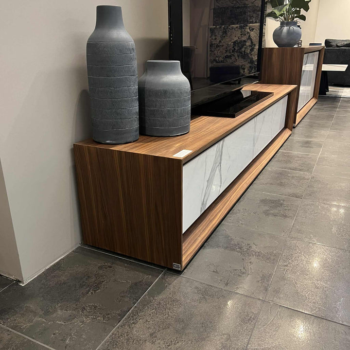 Malibu TV Unit with Doors Clearance