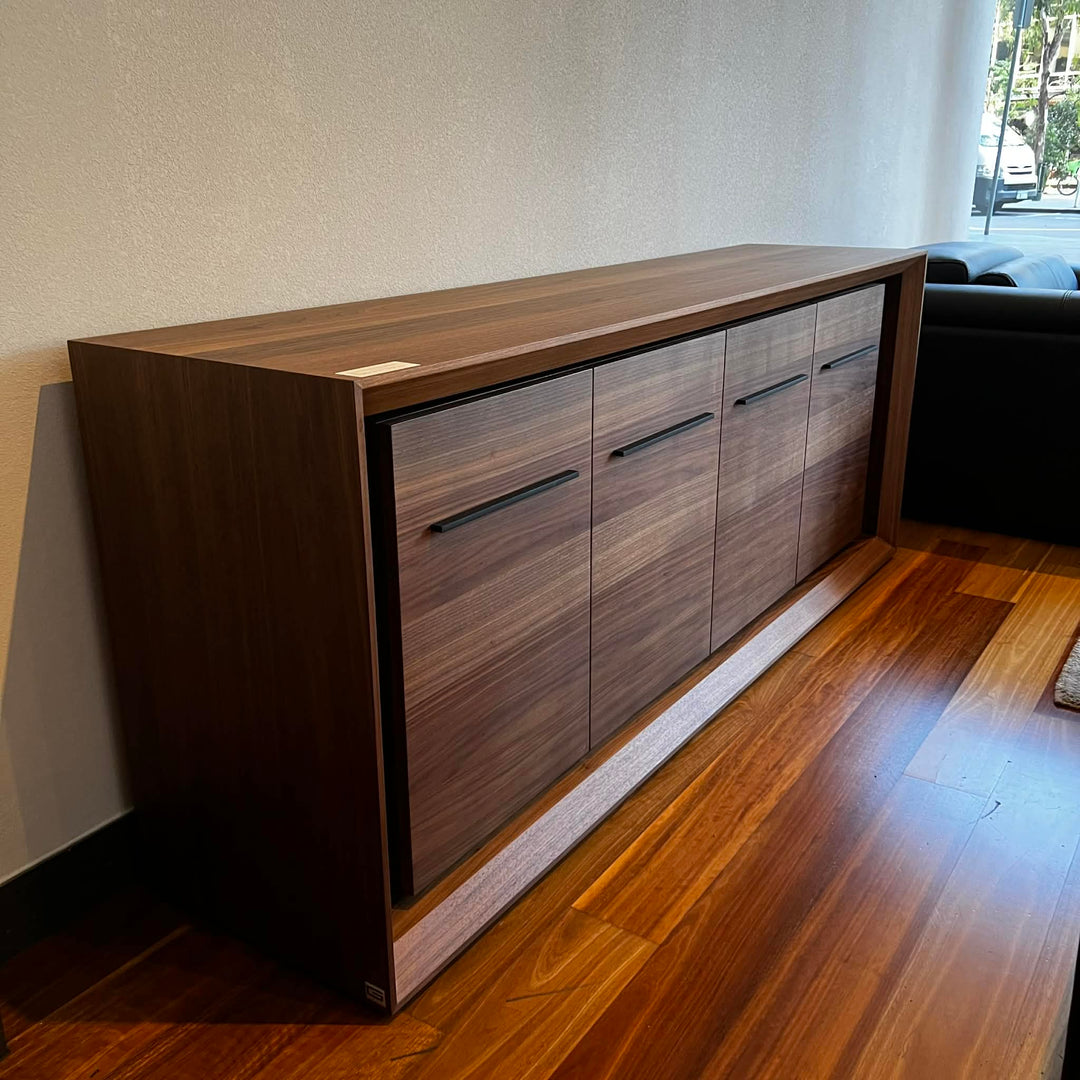 Malibu Buffet with Walnut Doors (190cm) Clearance