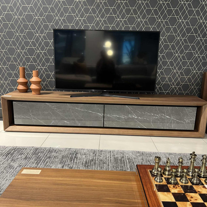 Malibu TV Unit with Concordia Doors Clearance
