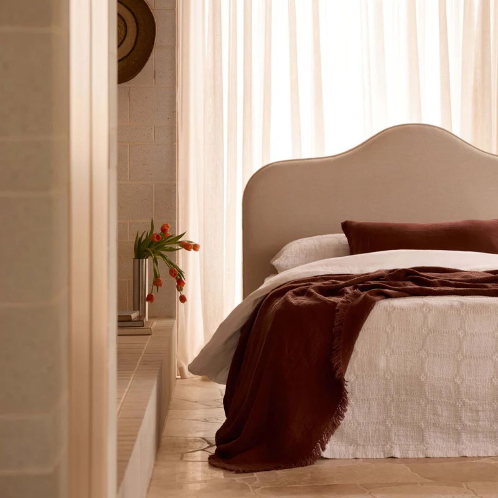 Maple Pure Linen Throw