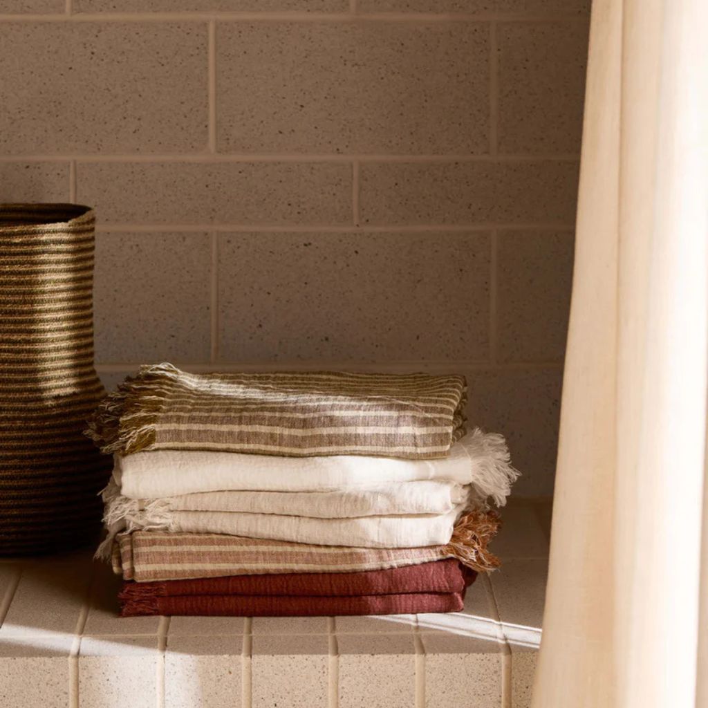 Maple Pure Linen Throw