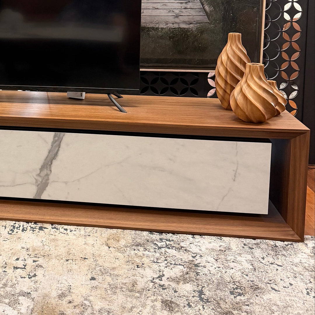 Malibu C TV Unit with Venato Doors Clearance