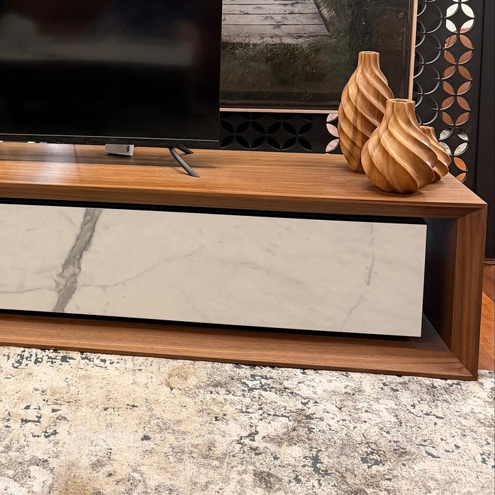 Malibu C TV Unit with Venato Doors Clearance