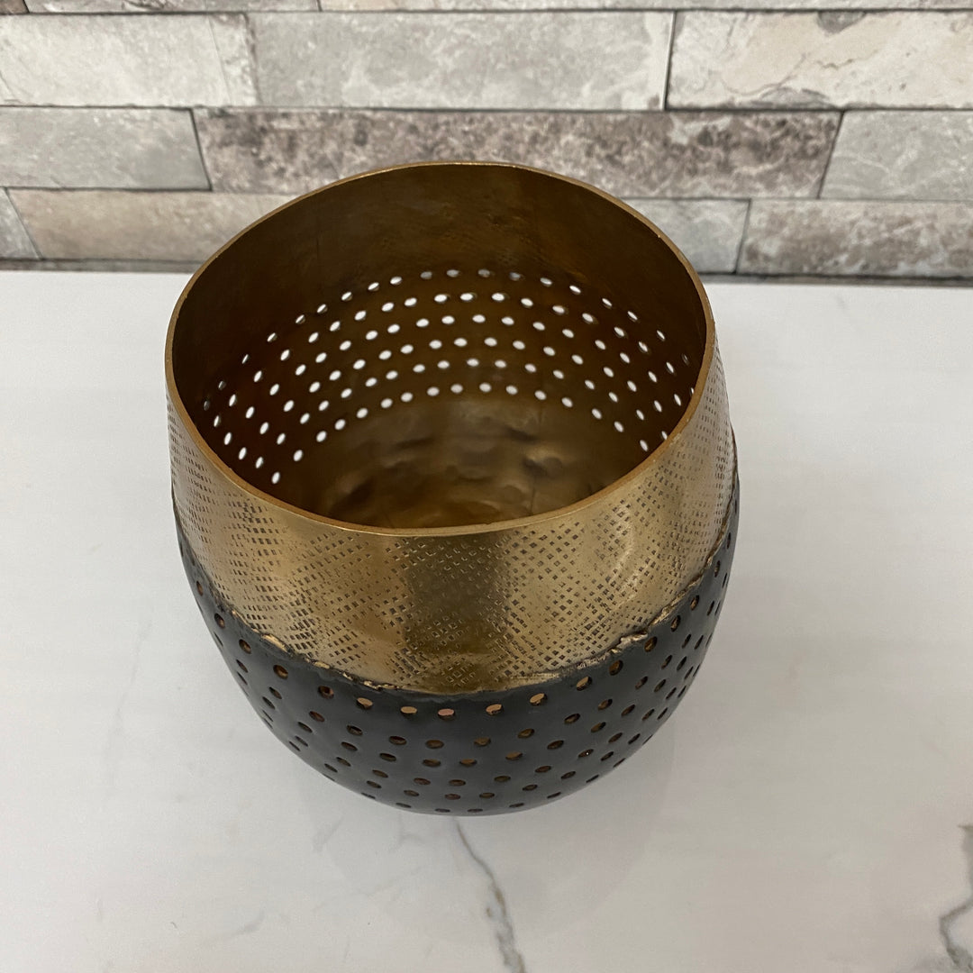 Large Gold and Black Votive Melbourne