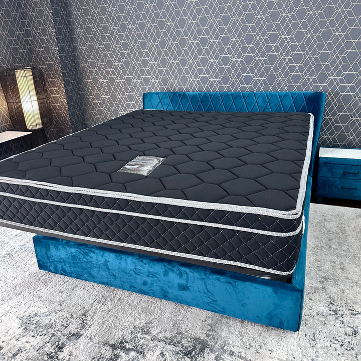 Verona King Storage Bed with 2 Bedside Tables Clearance