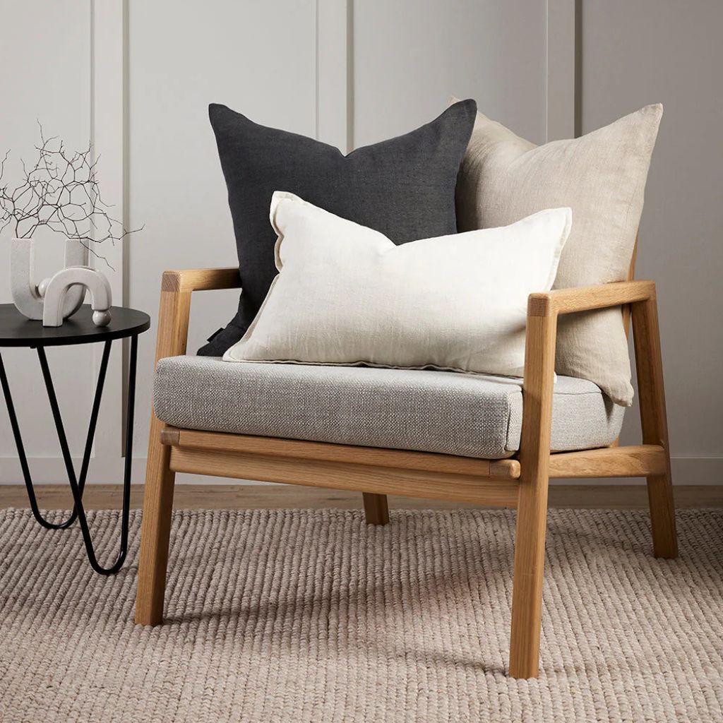 Milano Cushion Charcoal