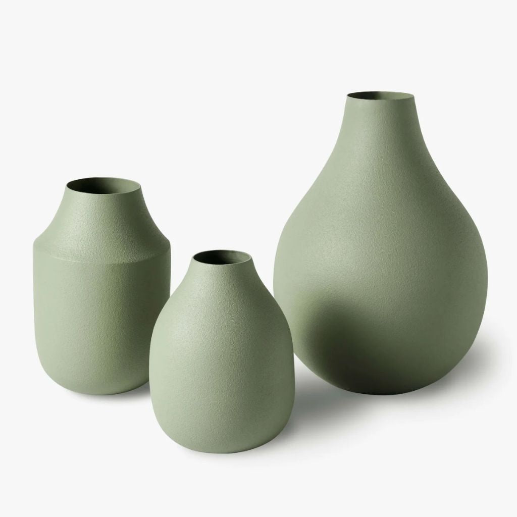 Mona Trio of Vases Sage