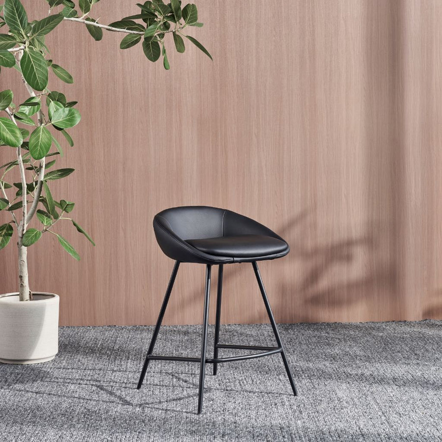 Oliver Barstool shown in FD-BACH-99 eco leather