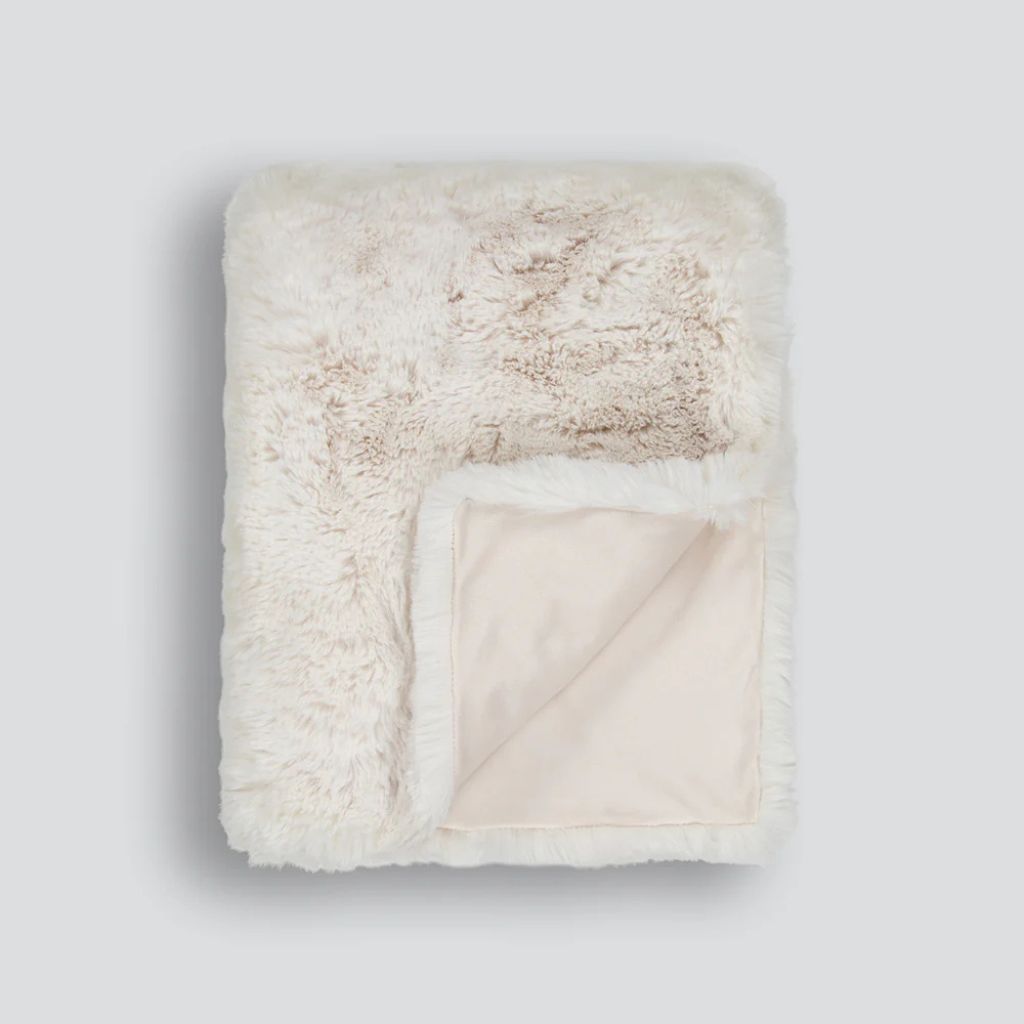 Pelage Throw Ivory