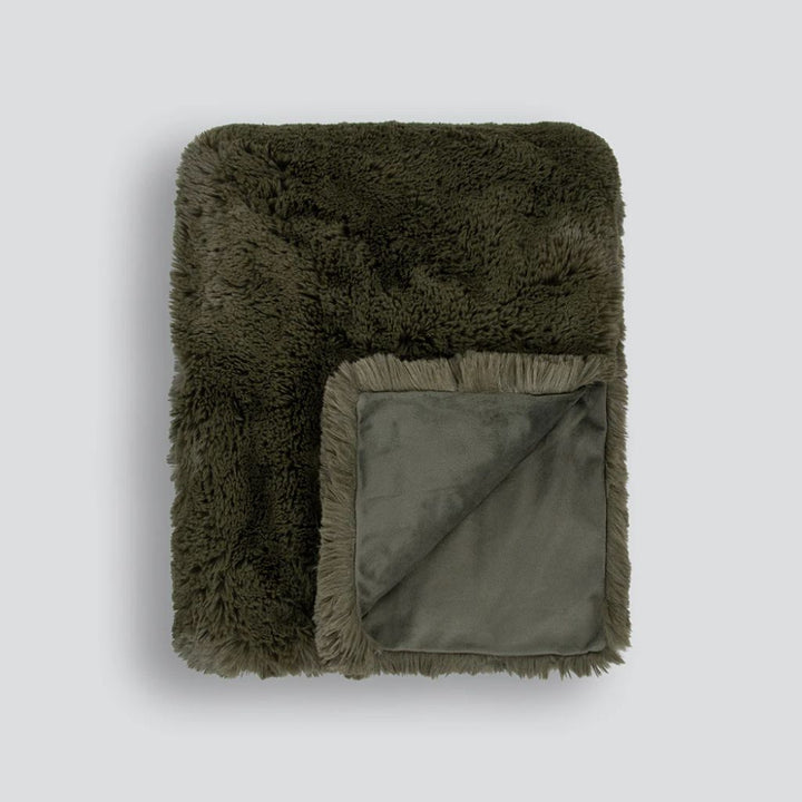 Pelage Throw Olive