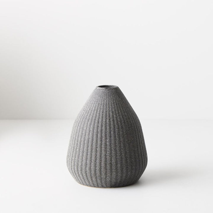 Pilu Cone Vase Black (Small)