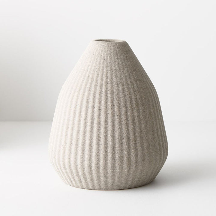 Pilu Cone Vase Grey (Large)