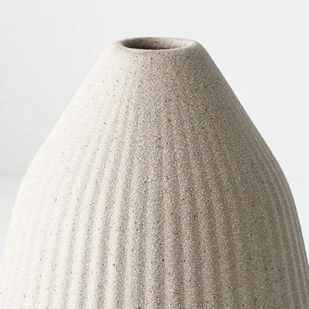 Pilu Cone Vase Grey (Small)