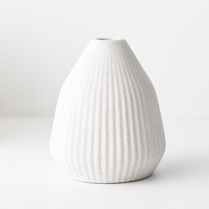 Pilu Cone Vase White (Large)