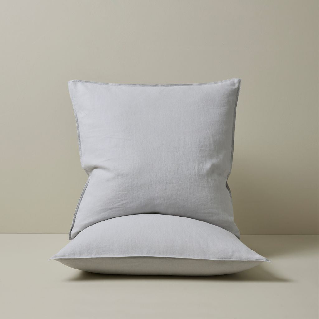 Ravello Pillowcase Set Silver