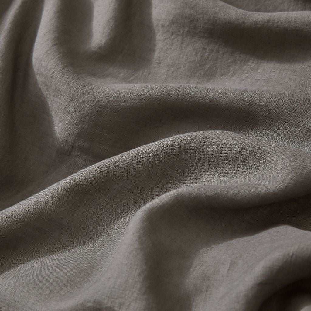 Ravello Flat Sheet Charcoal