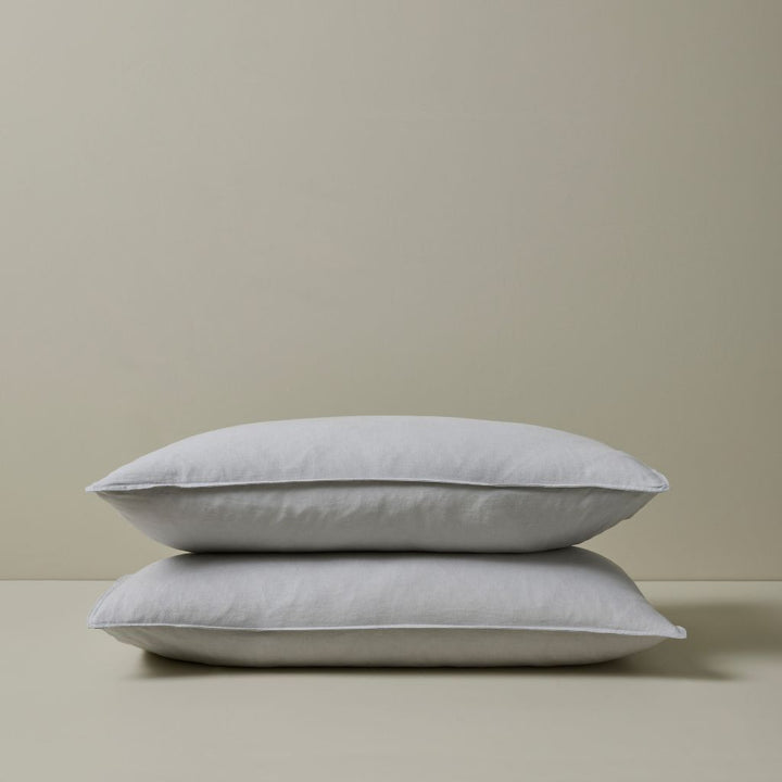 Ravello Pillowcase Set Silver