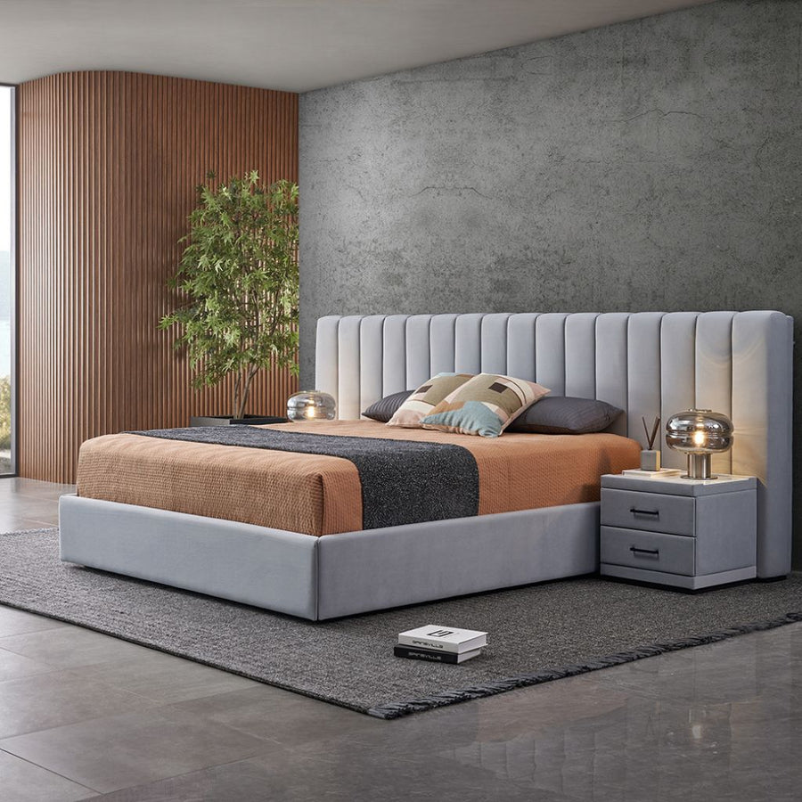 Rosetta Bed shown in FC-906-05 velvet