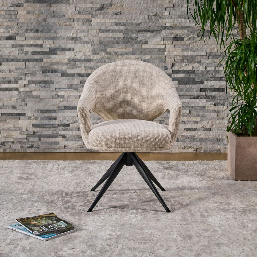 Sage Dining Chair shown in FB-SANTI-152 fabric