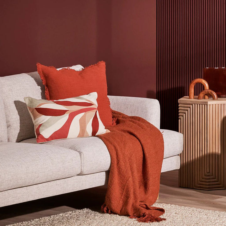 Serenade Throw Burnt Orange