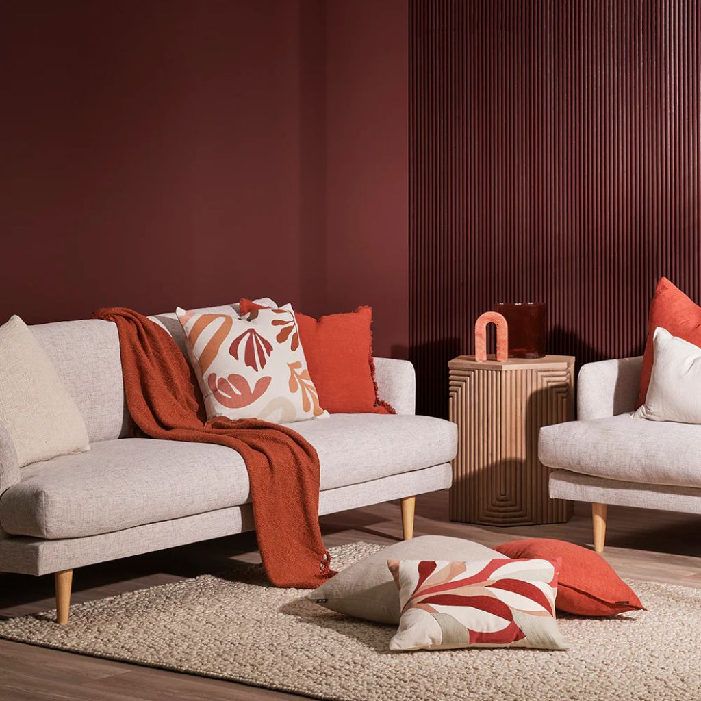 Serenade Throw Burnt Orange