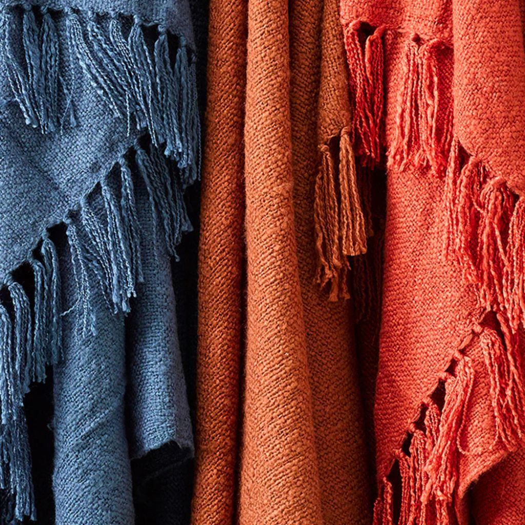 Serenade Throw Burnt Orange