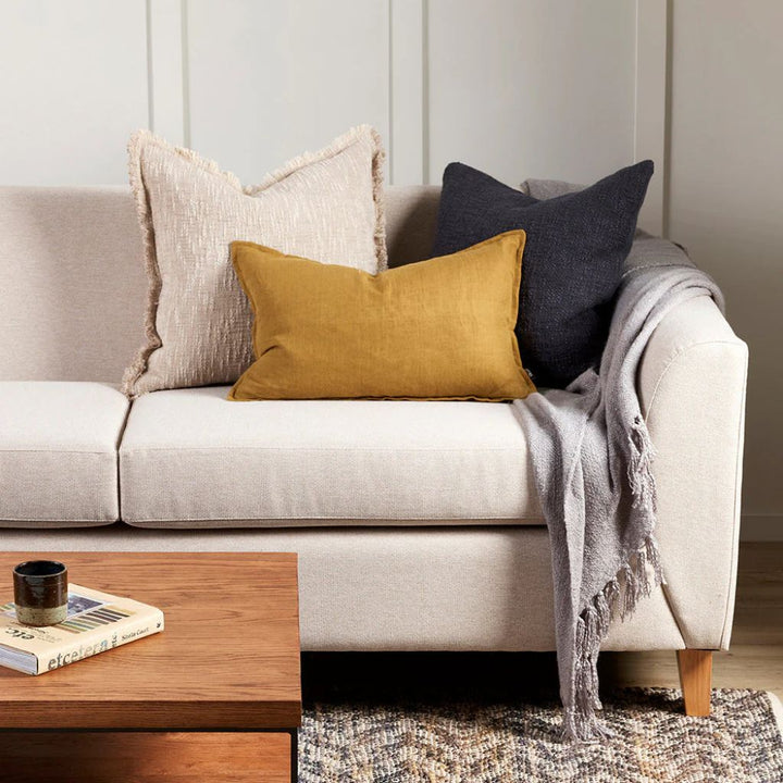 Serenade Throw Stone Grey