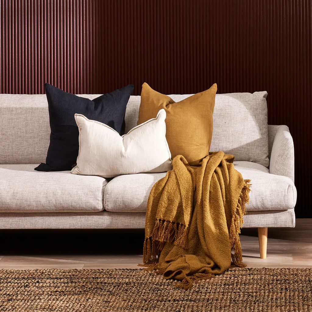 Serenade Throw Tumeric