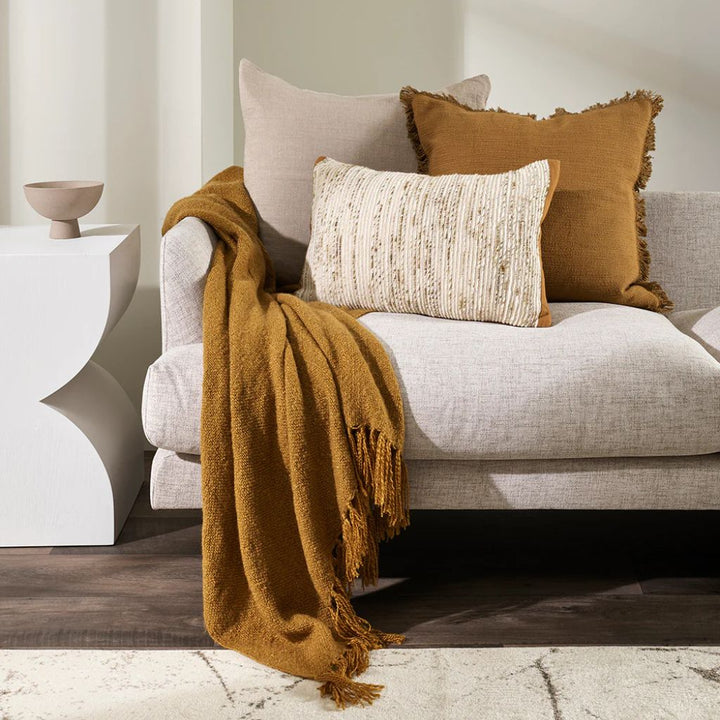 Serenade Throw Tumeric
