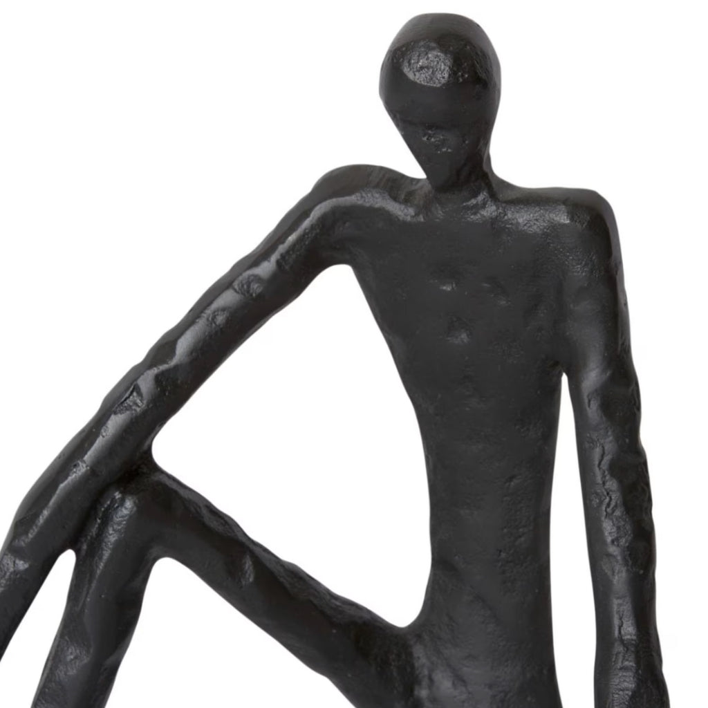 Sitting Man Sculpture