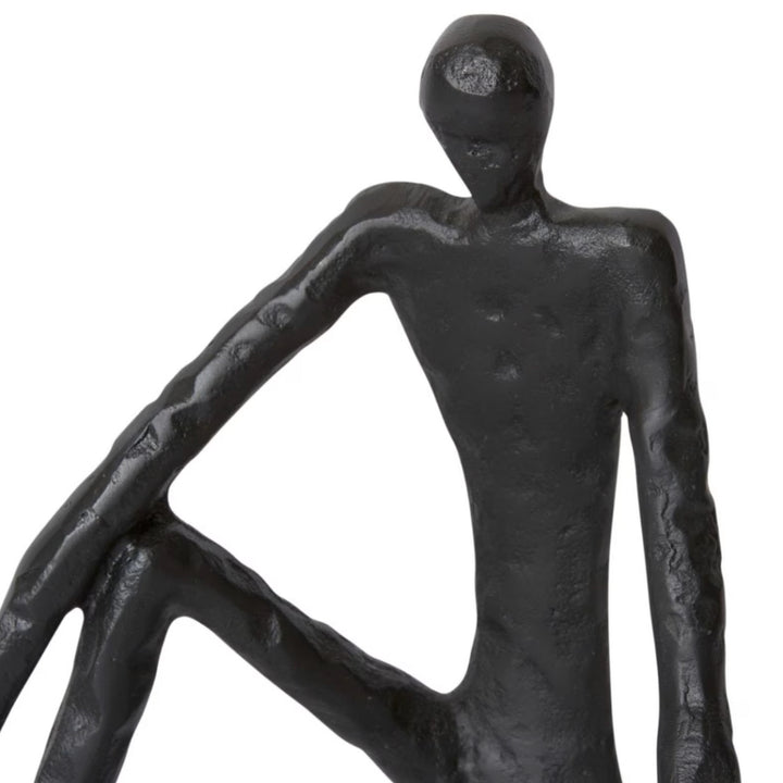 Sitting Man Sculpture
