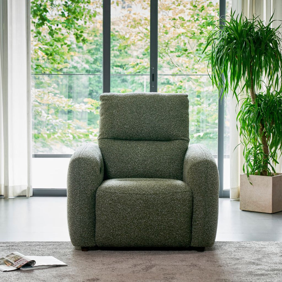 Tara 1 Seat Armchair shown in FC-CLOUD-355 fabric