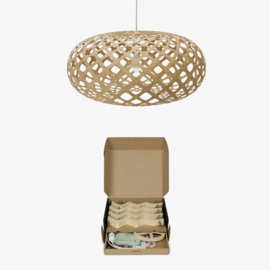 David Trubridge Kina Pendant Light packaging