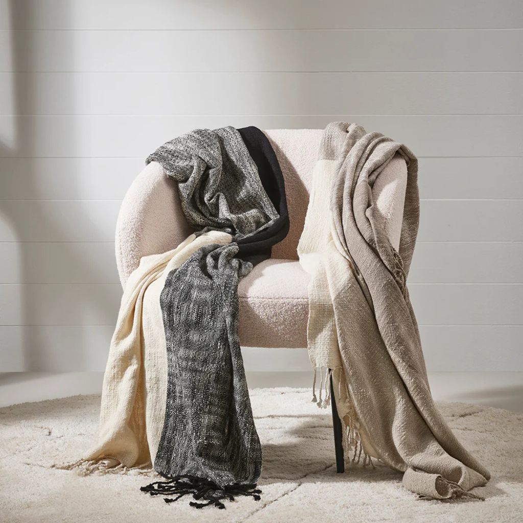 Varese Throw Black