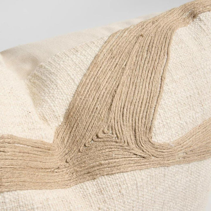 Zanth Linen Cushion Natural/Ivory