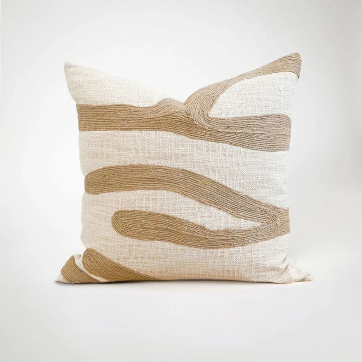 Zanth Linen Cushion Natural/Ivory