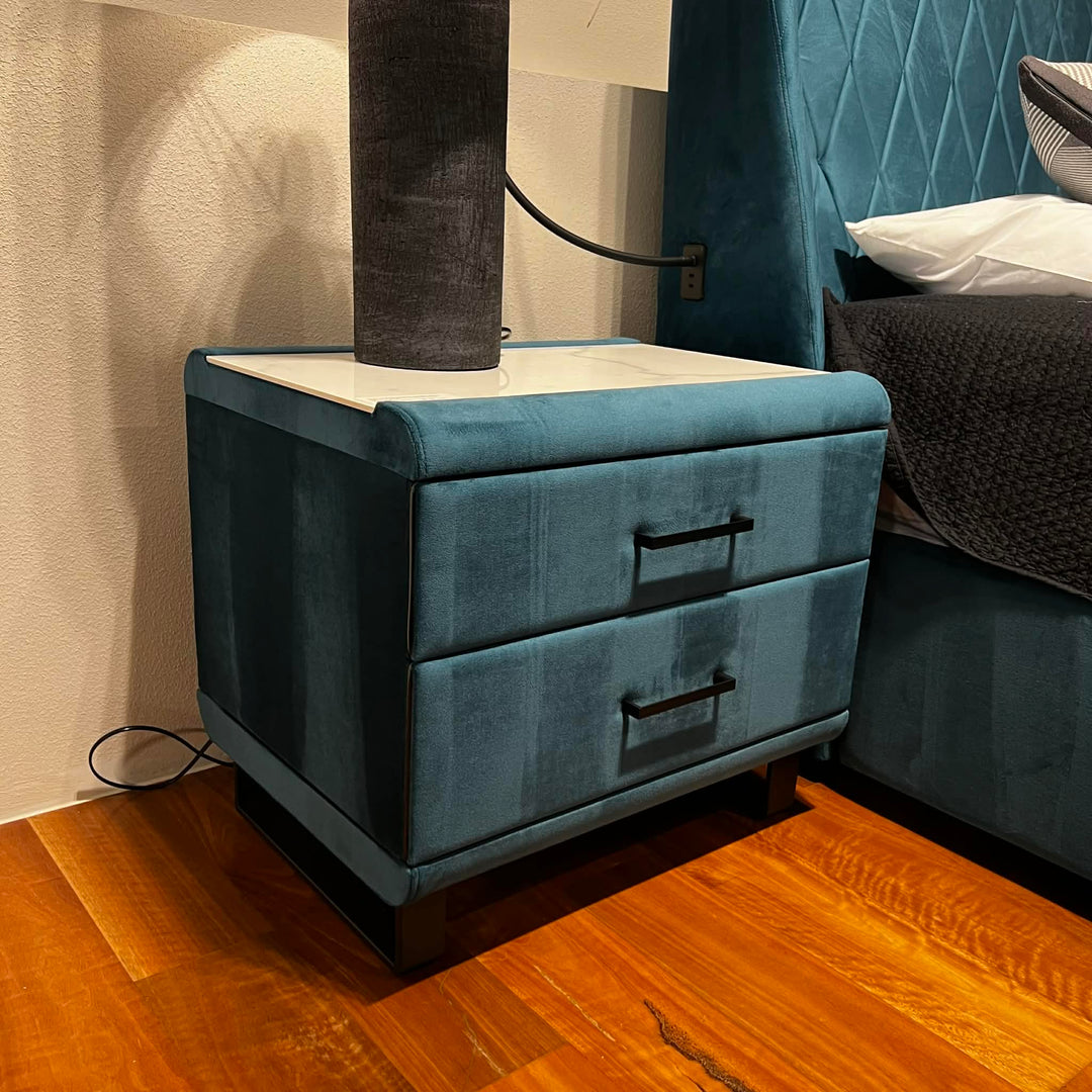 Verona King Manual Storage Bed with 2 Bedside Tables Clearance