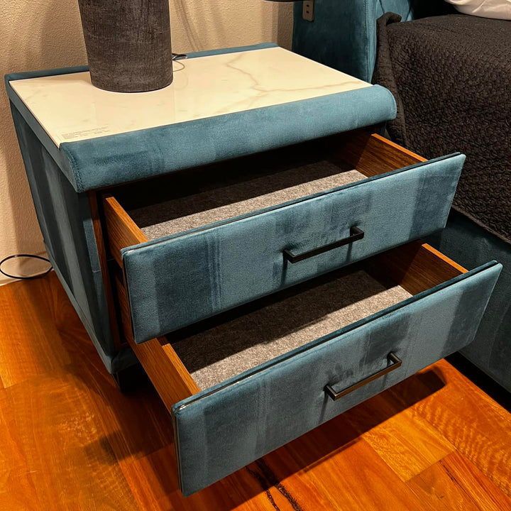 Verona King Manual Storage Bed with 2 Bedside Tables Clearance