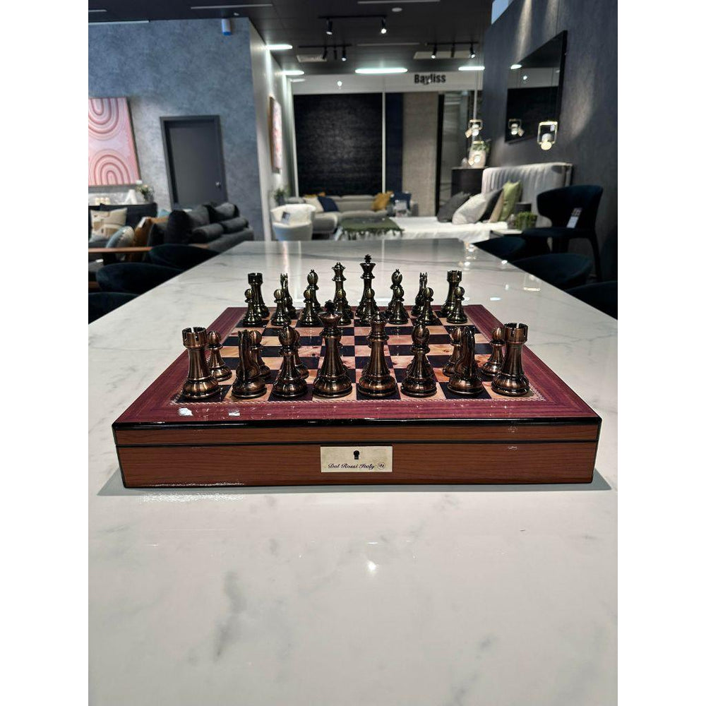 Del Rossi Walnut Chess Set - Gainsville