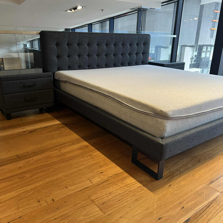 Vienna King Bed & G4 Bedside Tables (60cm) Clearance