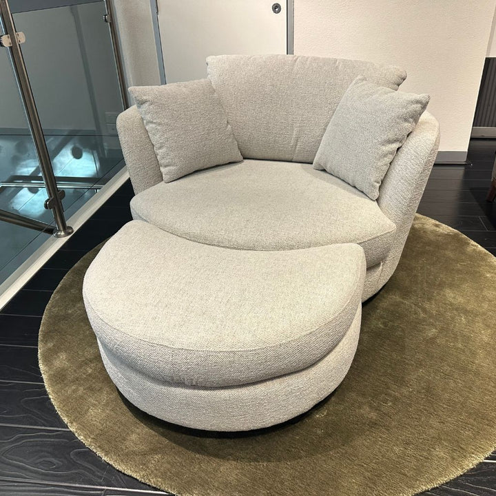 Kart Swivel Chair and Footstool Clearance