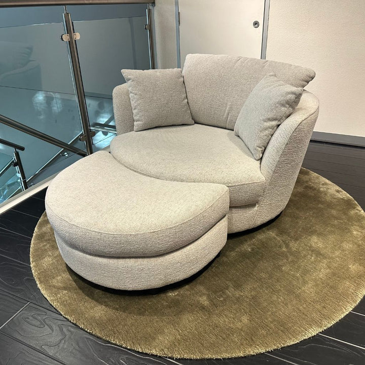 Kart Swivel Chair and Footstool Clearance