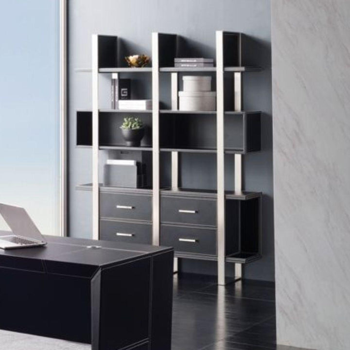 ST-505 Leather Bookcase - Gainsville